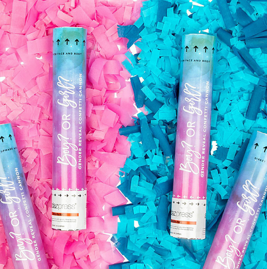 24" Confetti Gender Reveal Cannon image 0