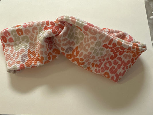 Pastel Leopard Headband  image 0
