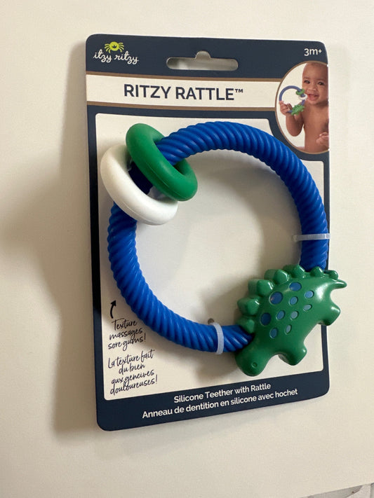 Dinosaur Itzy Ritzy Rattle image 0