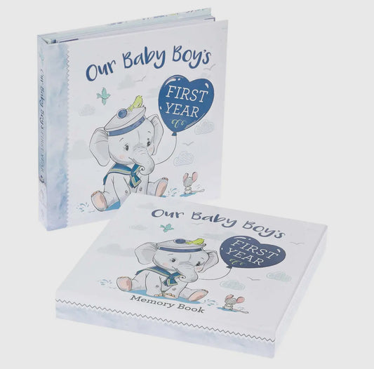 Our Baby Boy's First Year Memory Book image 0