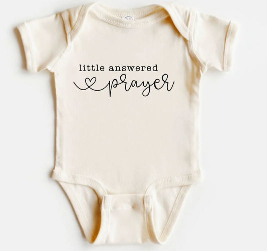 Little Answered Prayer Onesie image 0