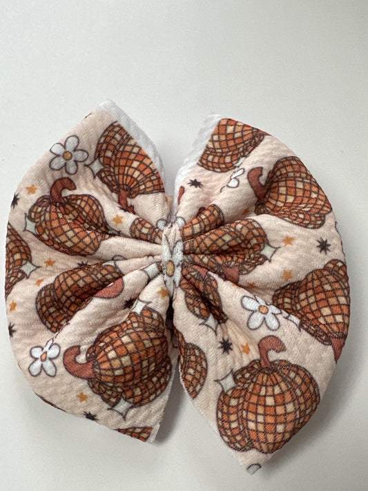 Vintage pumpkin bow  image 0