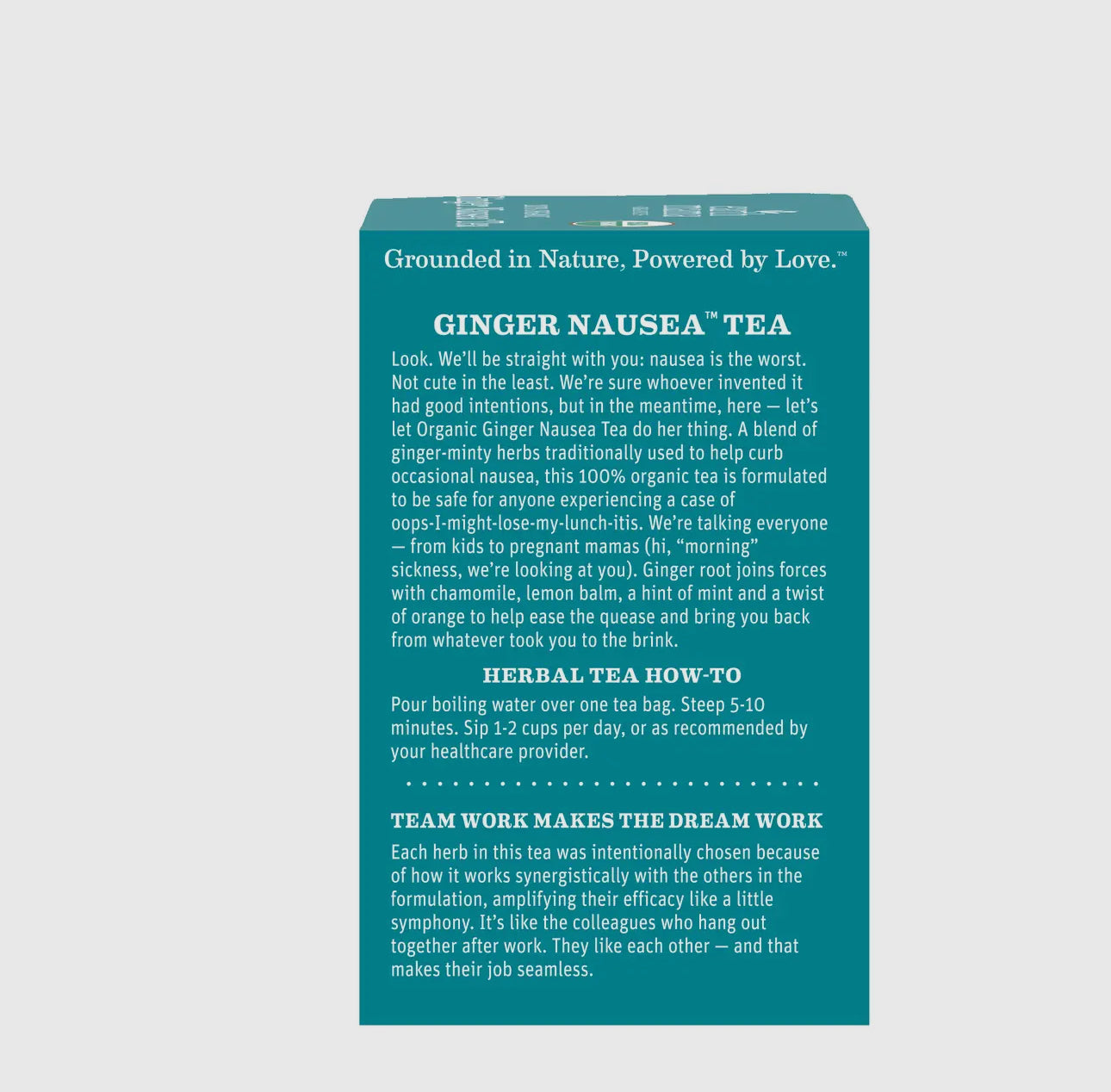 Earth Mama Organic Ginger Nausea Tea image 4