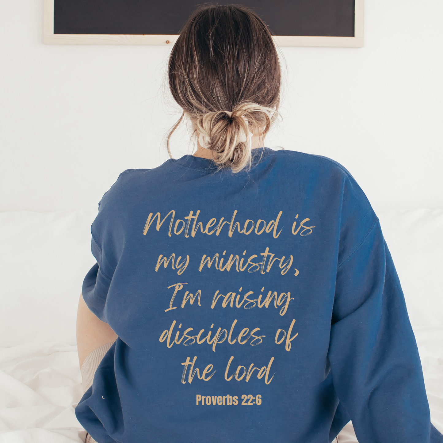 Proverbs 22:6 Sweatshirt - Mom Graphic Tee - Fall Tee