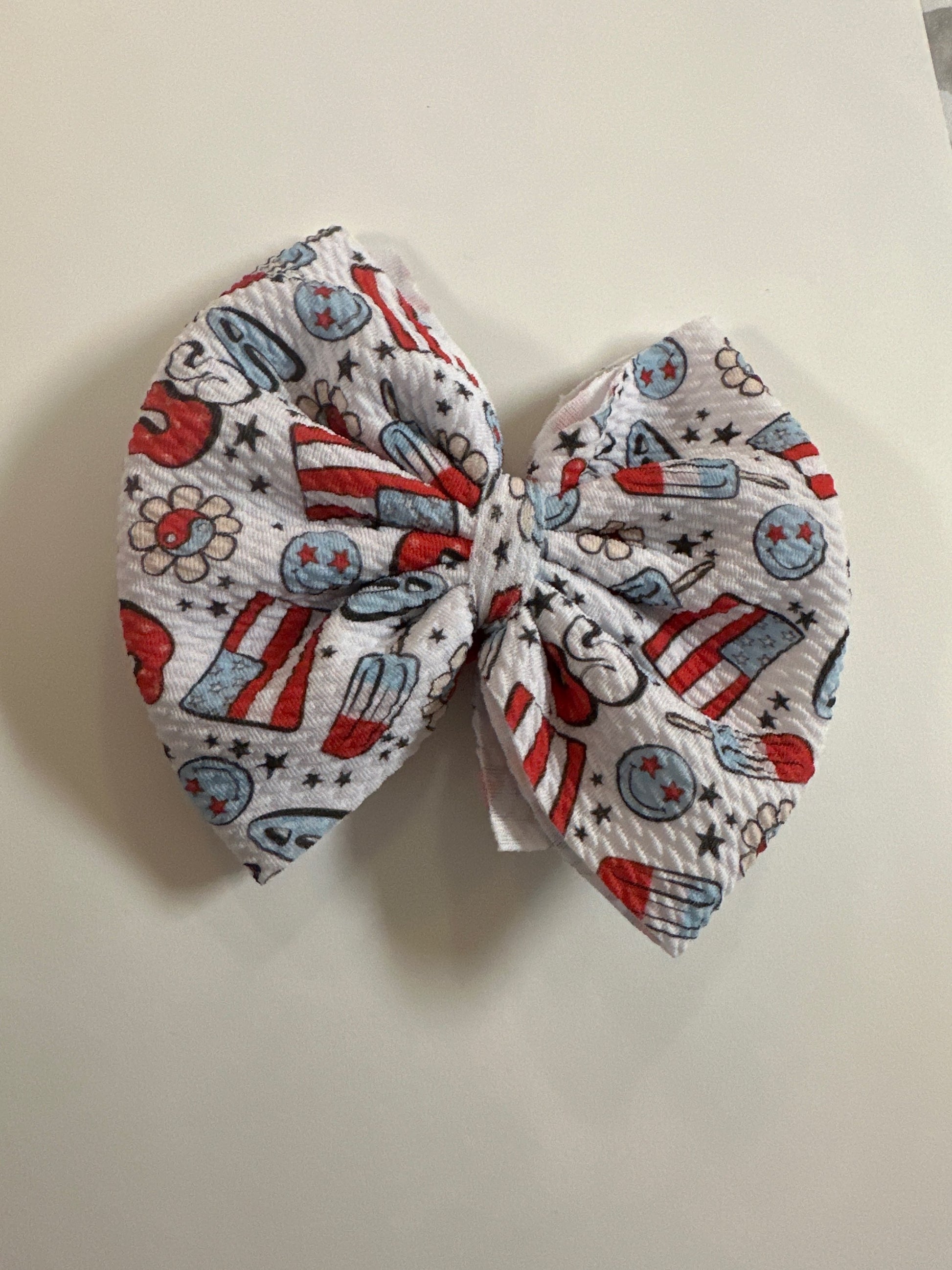 Popsicles Fourth of July Bow image 0