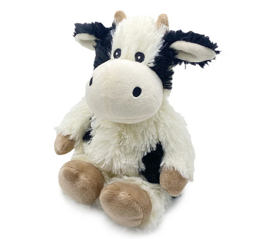 Black and White Cow Warmies Junior image 0