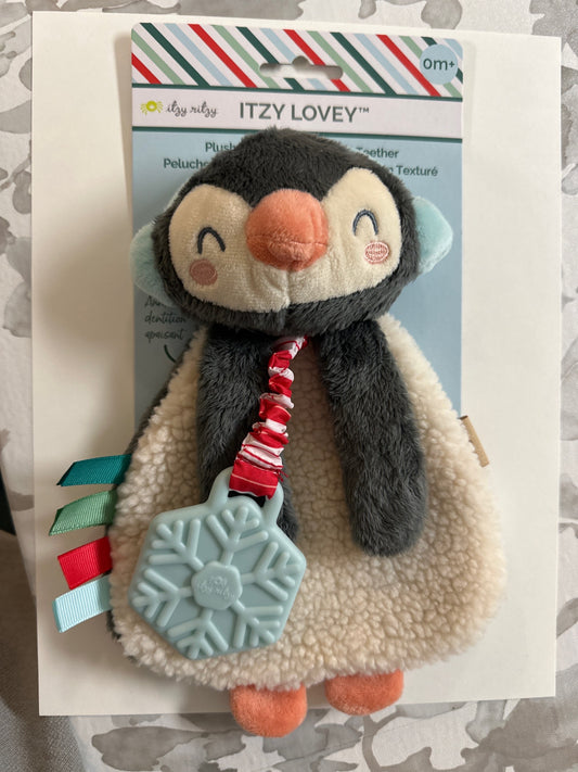 Itzy Ritzy Lovey Penguin image 0