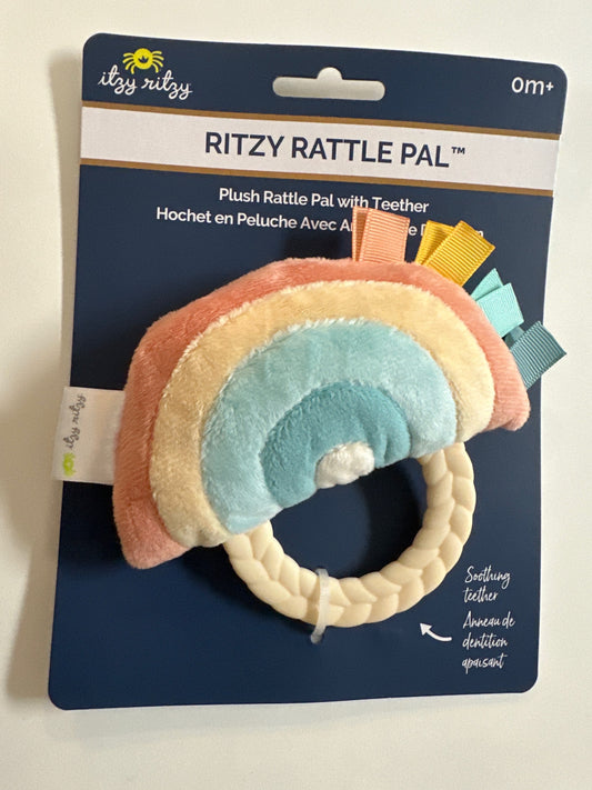 Rainbow Ritzy Rattle Pal image 0