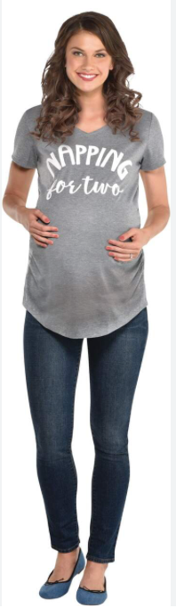 Napping for Two Maternity Shirt image 0