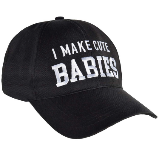 I Make Cute Babies Hat image 0