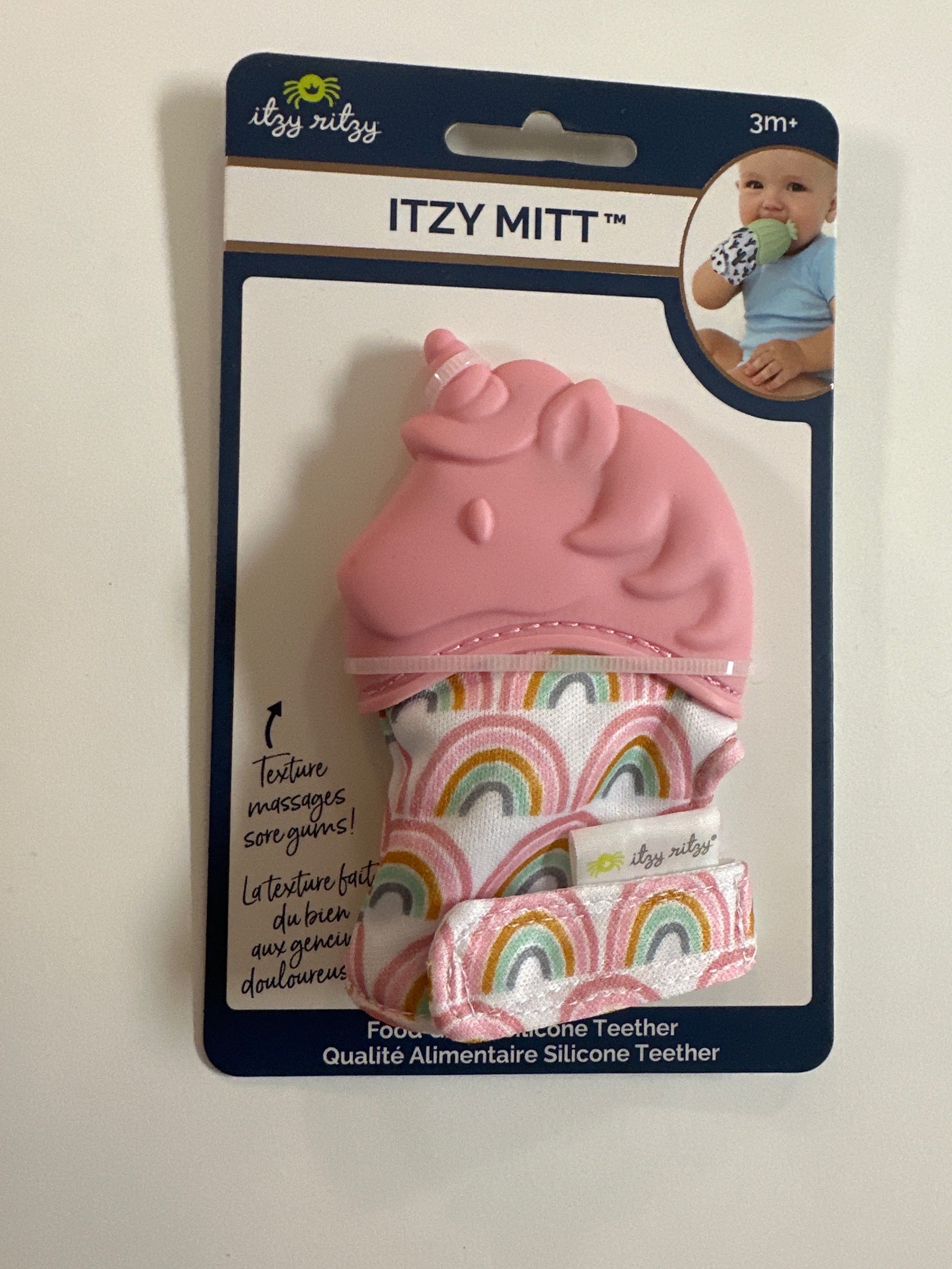 Itzy Ritzy Unicorn Mitt image 0