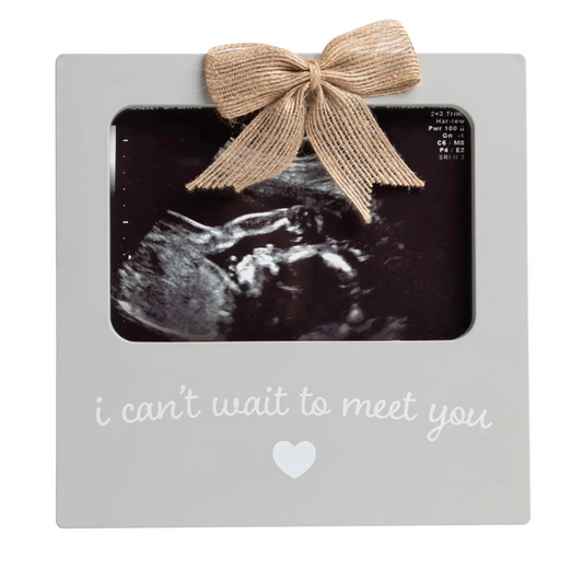 I Can't Wait to Meet You Ultrasound Frame image 0