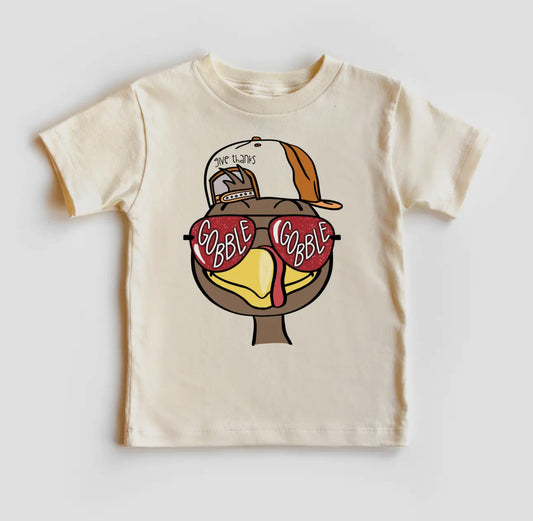 Cool Turkey Boys Thanksgiving Shirt image 0