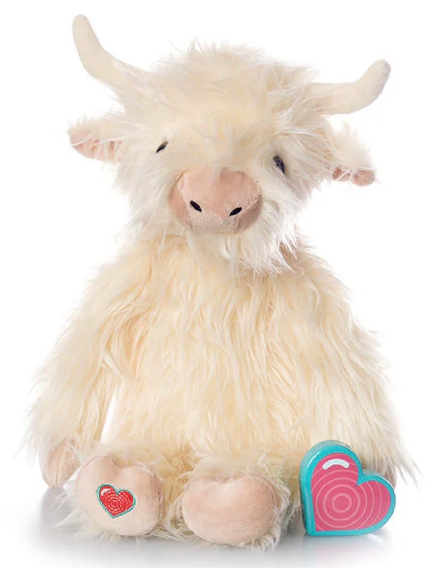 Highland Cow Heartbeat Bear