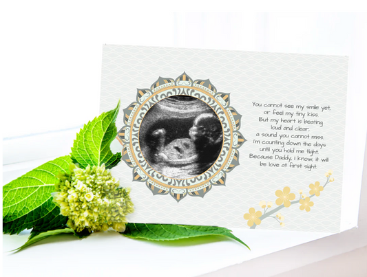 Ultrasound Card for Daddy image 0