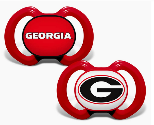 Georgia Bulldogs Pacifier 2 Pack image 0