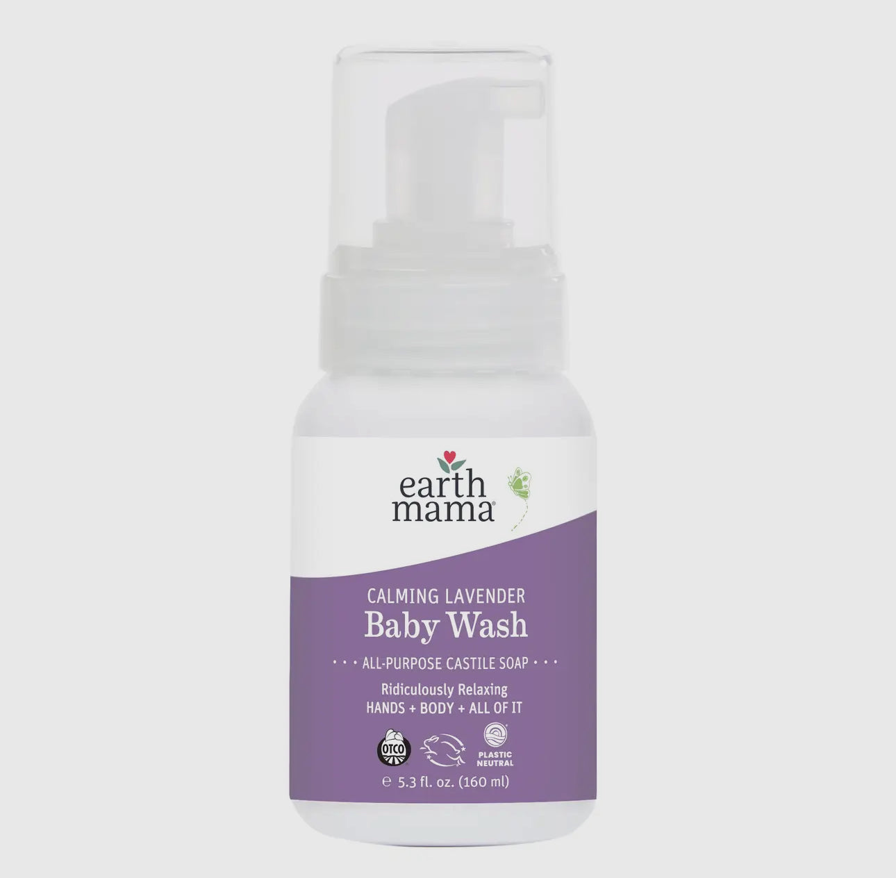 Earth Mama Calming Lavender Castile Baby Wash image 0