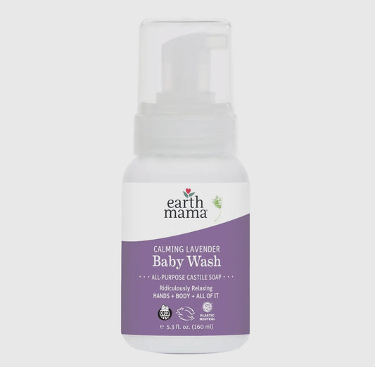 Earth Mama Calming Lavender Castile Baby Wash image 0