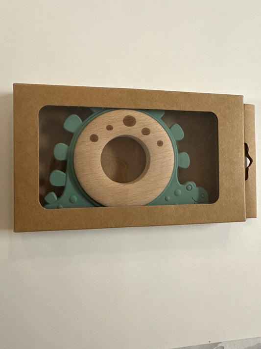 Dino Wooden Teethr-TBC image 0
