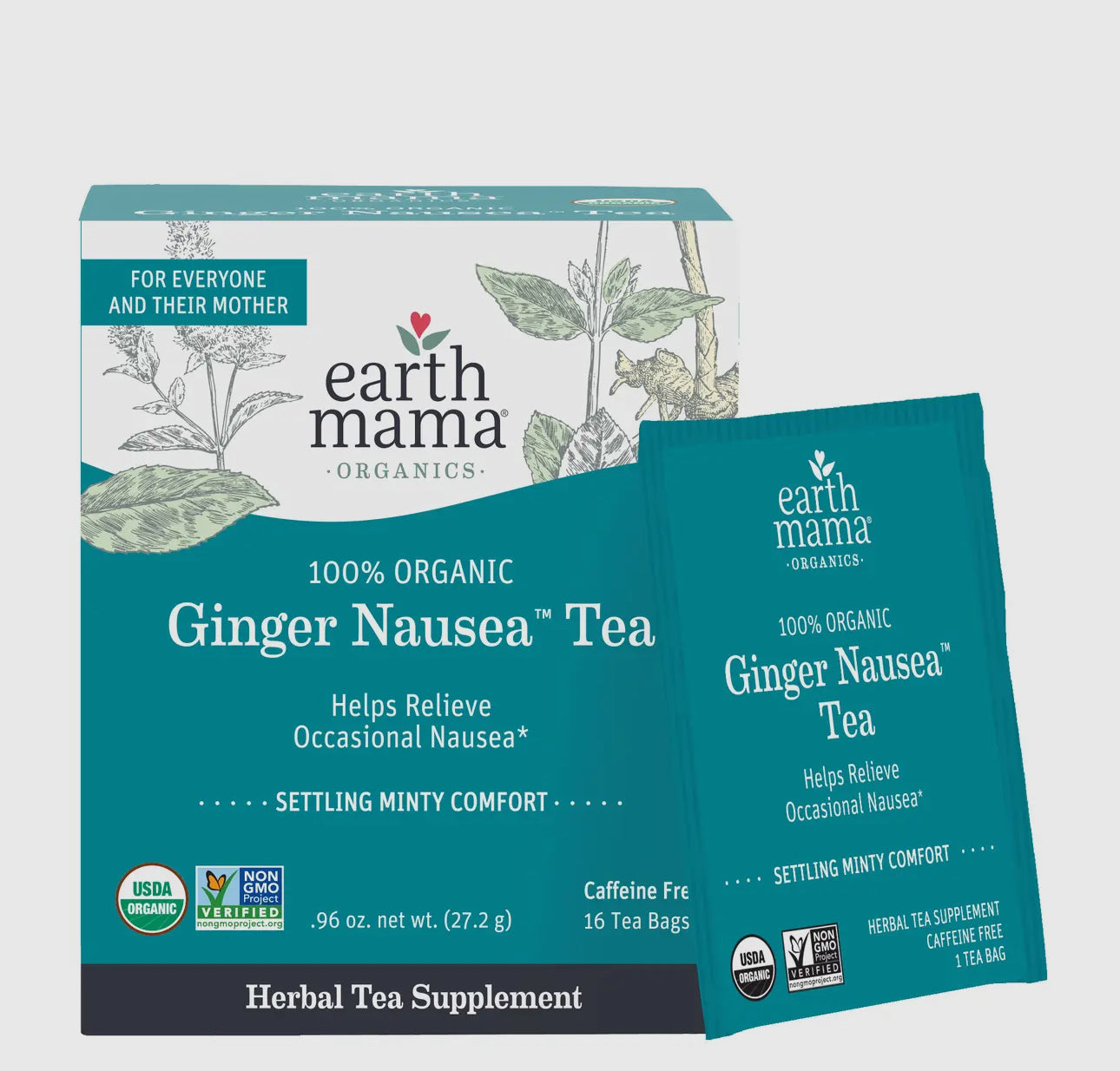 Earth Mama Organic Ginger Nausea Tea image 2