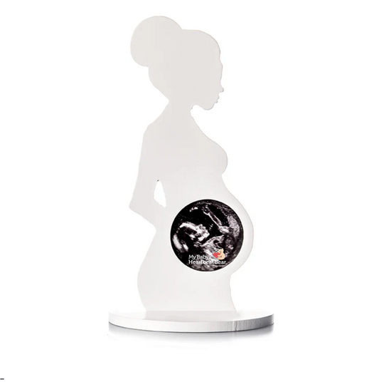 Wooden Silhouette Ultrasound Frame image 1